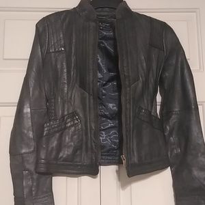 Leather jacket